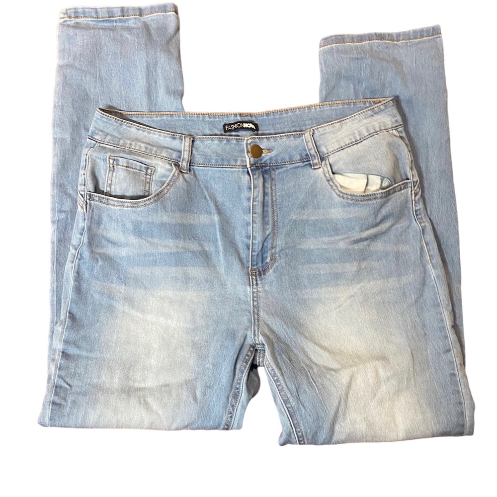 Fashion Nova Light Blue Jeans